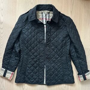 classic quilted burberry jacket